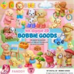 Kit Digital Bobbie Goods 3D