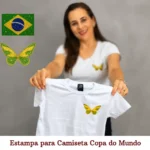 Arquivo Digital Estampa Camiseta Brasil
