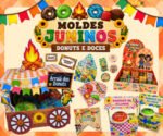 Arquivo Digital Moldes Mimos Juninos - Donuts e Doces 2026