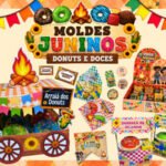 Arquivo Digital Moldes Mimos Juninos - Donuts e Doces 2026