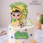 Topo de Bolo Minha Primeira Copa - Arquivo Digital