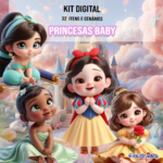 Kit Digital Princesas Baby
