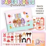 Arquivo Digital Pack Paper Dolls Colorida