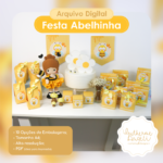 Kit Festa Abelha - Arquivo de Corte