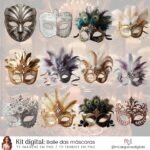 Kit Digital Baile de Máscaras