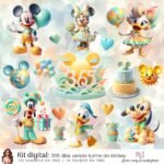 Kit Digital 365 Dias Turma do Mickey