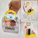 Arquivo de Corte Kit Colorir Dia das Crianças