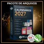 Arquivo Digital Kit Calendário 2027