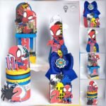 Arquivo de Corte Kit Festa Homem Aranha