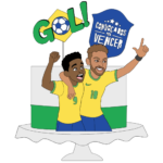 Arquivo de Corte Topo de Bolo Neymar e Endrick