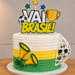 Arquivo de Corte Topo de Bolo Vai Brasil