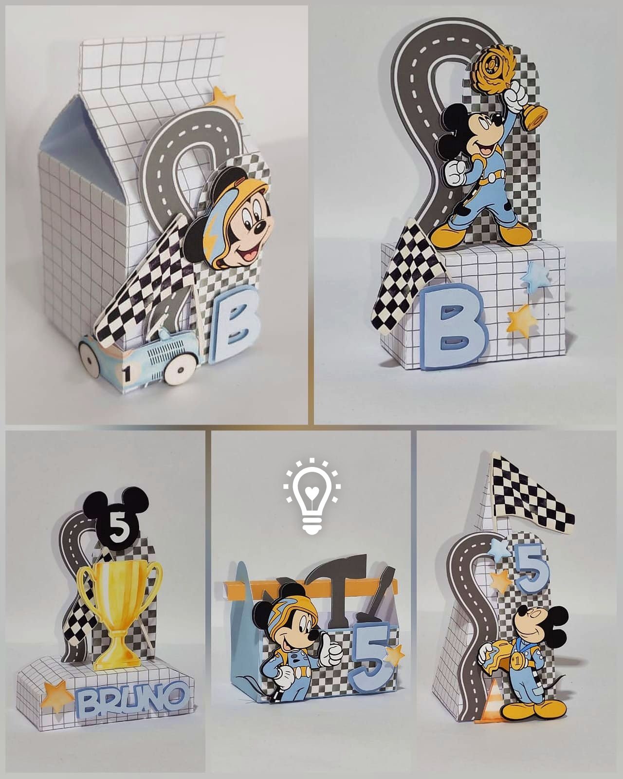 471 - Mickey Piloto Kit Festa Mickey Piloto - Arquivo Digital - Imagem 1
