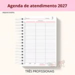 Agenda 3 Profissionais 2027 - Arquivo Digital