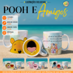 Arquivo Digital Canecas Pooh e Amigos