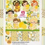 Kit Digital Limão Siciliano Ilustrado