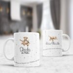 Arquivo Digital Caneca Convite Ursinhos Dinda e Dindo - Imagem 7