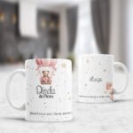 Arquivo Digital Caneca Convite Ursinhos Dinda e Dindo - Imagem 6