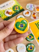 ARTES BOTONS BRASIL - Arquivo de Corte - Imagem 2