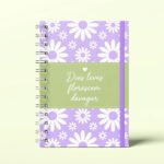 Arquivos Digital Caderno A5 Vida Leve - Rosa e Lilás - Imagem 23