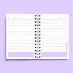 Arquivos Digital Caderno A5 Vida Leve - Rosa e Lilás - Imagem 29
