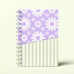Arquivos Digital Caderno A5 Vida Leve - Rosa e Lilás - Imagem 22