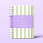 Arquivos Digital Caderno A5 Vida Leve - Rosa e Lilás - Imagem 20