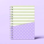 Arquivos Digital Caderno A5 Vida Leve - Rosa e Lilás - Imagem 18