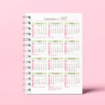 Arquivos Digital Caderno A5 Vida Leve - Rosa e Lilás - Imagem 12