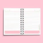 Arquivos Digital Caderno A5 Vida Leve - Rosa e Lilás - Imagem 15