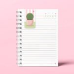 Arquivos Digital Caderno A5 Vida Leve - Rosa e Lilás - Imagem 14