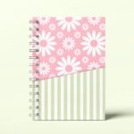 Arquivos Digital Caderno A5 Vida Leve - Rosa e Lilás - Imagem 9
