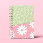 Arquivos Digital Caderno A5 Vida Leve - Rosa e Lilás - Imagem 5