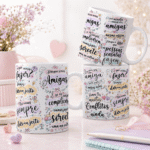 Arquivo Digital Caneca Amigas Mesmo Assim