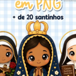 Kit Digital Santinhos