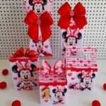 Arquivo de Corte Kit Festa Minnie Vermelha