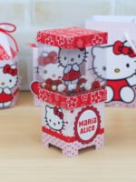 Arquivo de Corte Kit Festa Hello Kitty - Imagem 29