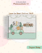 ARQUIVO DIGITAL COLEÇÃO MATERNIDADE SAFARI - Imagem 2